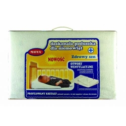 BabyMatex Poduszka dla niemowląt Klin Original mały 40x36 cm