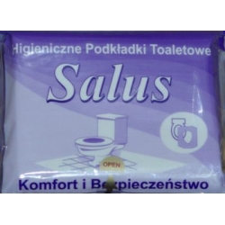 SALUS Higieniczne podkładki toaletowe 6 sztuk w opakowaniu