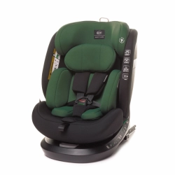 4Baby ROTO-FIX i-Size Dark Green obrotowy fotelik samochodowy dla dziecka 0-36 kg lub 40-150 cm