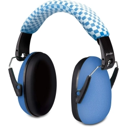 Słuchawki wyciszające dla dzieci ALECTO BV-71BW Niebieskie nauszniki ochronne dla dziecka od 18 miesięcy