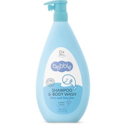 Bebble szampon i żel do mycia ciała 400 ml dla dzieci i niemowląt 0m+