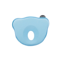 BoJungle B-Cosy Jersey BLUE Ergonomiczna B-poduszka z dziurką dla ładnej okrągłej główki dziecka