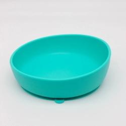 Wielofunkcyjna Miseczka-Talerzyk z przyssawką, Doidy Bowl kolor Morski, miska z silikonu spożywczego