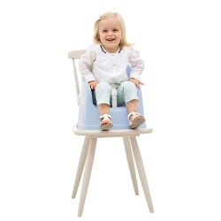 Krzesełko do karmienia Thermobaby TUDI niebieski fotelik podwyższający nakładka na krzesło