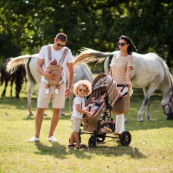 Nosidełko dla dziecka Lorelli TRAVELLER Beige nosidło dla dziecka do 9 kg