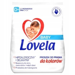 Lovela Baby hipoalergiczny proszek do kolorów 1,3 kg do prania ubranek niemowlęcych i dziecięcych