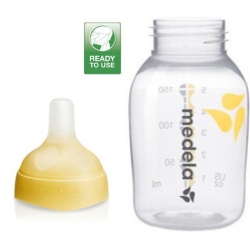 Medela Calmita ADVANCED smoczek na butelkę + butelka 150 ml