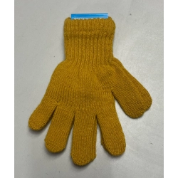 Dziecięce rękawiczki 5 palczaste 12 cm Goldtex żółte