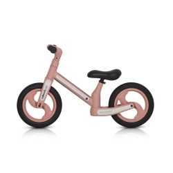 Rowerek biegowy dla dziecka Colibro Tremix CIAO Rose Gold rower dziecięcy z funkcją składania