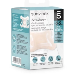 Suavinex smoczek Zero Zero dla dziecka od -2 do 2 miesięcy SX Pro dedykowany dzieciom z małą masą urodzeniową oraz wcześniakom