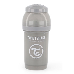 TWISTSHAKE Butelka Anti-Colic 180ml Pastel Grey