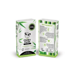 Bambusowe chusteczki higieniczne, kieszonkowe, 1x10 sztuk, The Cheeky Panda