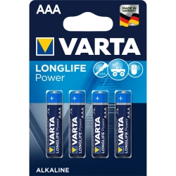 Bateria Varta Longlife Power LR03 AAA baterie cienkie paluszki 4 sztuki (4903)