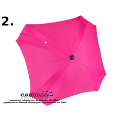 Camicco uniwersalna parasolka przeciwsłoneczna do wózka KWADRATOWA różowa