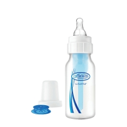 Dr Brown's butelka standard 120 ml z systemem do karmienia niemowląt z rozszczepem wargi lub podniebienia