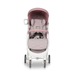 Euro-Cart VOLT PRO Powder Pink spacerowy wózek dziecięcy, spacerówka dla dziecka do 22 kg