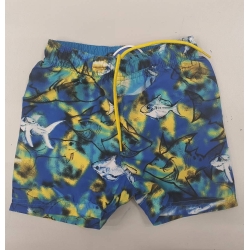 Spodenki kąpielowe majteczki chłopięce Lemon Beret Blue Yellow majtki kąpielówki na basen i plażę dla dziecka na wzrost  104, 116 cm