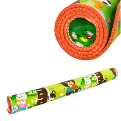 Mata piankowa dwustronna do zabawy, dywan piankowy dwustronny dla dzieci 180x150 cm