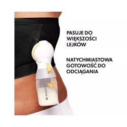 Medela gorset Hands Free rozmiar L wygodne i bezpieczne odciąganie pokarmu laktatorem bez użycia rąk