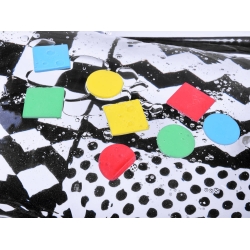 Edukacyjna kontrastowa sensoryczna mata wodna dmuchana ZA3242