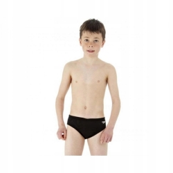 Spodenki kąpielowe majteczki chłopięce Speedo Essential Endurance+ Junior BLACK majtki kąpielówki na basen i plażę rozmiar 116 cm dla dziecka 6 lat
