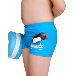 Spodenki kąpielowe majteczki chłopięce Speedo Applique Aquashort Blue majtki kąpielówki na basen i plażę rozmiar 92 cm dla dziecka 2 lata