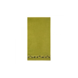 Ręcznik dla dziecka bawełniany Zwoltex 30x50 cm OCZAKI LIMONKA ręczniczek dziecięcy dla przedszkolaka
