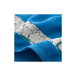 Ręcznik dla dziecka bawełniany Zwoltex 30x50 cm SLAMES BŁĘKIT FRANCUSKI ręczniczek dziecięcy dla przedszkolaka