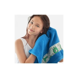 Ręcznik dla dziecka bawełniany Zwoltex 30x50 cm SLAMES BŁĘKIT FRANCUSKI ręczniczek dziecięcy dla przedszkolaka