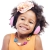 Słuchawki wyciszające dla dzieci ALECTO BV-71RE Różowe nauszniki ochronne dla dziecka od 18 miesięcy