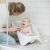 Wanienka do kąpieli dziecka 2w1 Angelcare dwupozycyjna ergonomiczna szara wanna