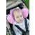 Benbat Poduszka Stabilizacyjna Pink/Dots poduszeczka z dziurką dla ładnej okrągłej główki dziecka