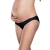 Figi ciążowe pod brzuch LUX mini czarne Italian Fashion r S