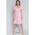 Italian Fashion koszula dla kobiet w ciąży i karmiących  BOLIWIA różowa z krótkim rękawem rozmiar XL Extra Large