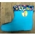 Kalosze dziecięce z ocieplaczem BEAR niebieskie obuwie dla dziecka rozmiar 28/29 długość stopy 19 cm