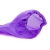 Fartuszek dziecięcy śliniak wiązany z rękawami BIEDRONKI fioletowy śliniaczek dla dziecka