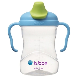 Kubek 4w1 b.box zestaw Blueberry borówkowy kubeczek treningowy bidon 240 ml