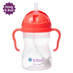 Bidon ze słomką b.box Watermelon arbuzowy kubek 240ml
