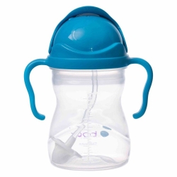 Bidon ze słomką b.box Cobalt kobaltowy kubek 240ml