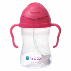 Bidon ze słomką b.box Raspberry malinowy kubek 240ml