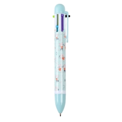 Długopis 6 kolorów, Mimi i Milo, Rex London 29758 Kolorowy długopis dla dzieci