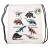 Rex London bawełniany worek-plecak dla przedszkolaka Dinozaury