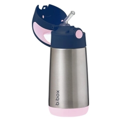 Bidonik termiczny ze słomką 350ml Indigo Rose B.Box termobutelka