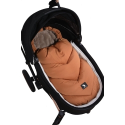 Cottonmoose śpiworek do wózka MOOSE Amber bursztynowy śpiwór dla dziecka