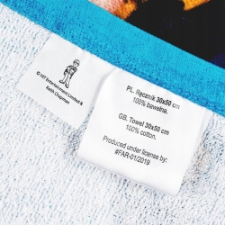 Ręcznik dla dziecka bawełniany Detexpol 30x50 cm Bob Budowniczy ręczniczek dziecięcy dla przedszkolaka