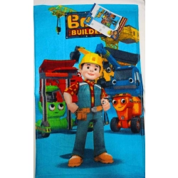 Ręcznik dla dziecka bawełniany Detexpol 30x50 cm Bob Budowniczy ręczniczek dziecięcy dla przedszkolaka
