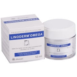 Linoderm Omega 50 ml krem natłuszczający do skóry atopowej suchej i skłonnej do alergii