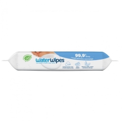 WaterWipes BIO Chusteczki nasączane  w 99,9% czystą wodą i kropla ekstraktu owocowego 60 sztuk