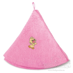 Baby Matex ręcznik bawełniany BELL dzwoneczek różowy ręczniczek do żłobka lub dla przedszkolaka