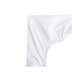 Pokrowiec prześcieradło na przewijak w rozmiarze uniwersalnym 50x70-80 cm Sensillo jersey biały